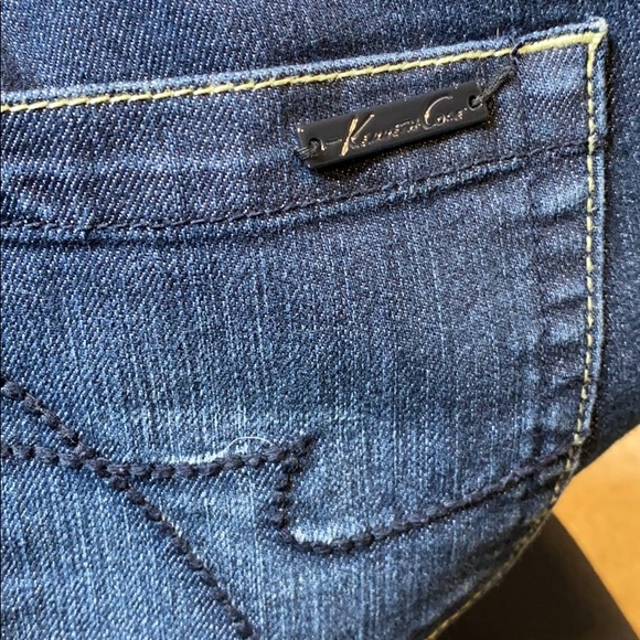 KENNETH COLE WOMEN'S BOOTCUT JEANS IN BLUE SIZE 25 - Picture 6 of 6
